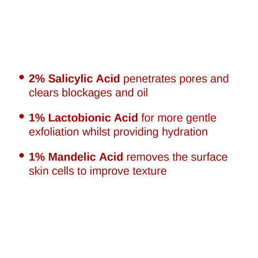BHA 2% AHA 1% PHA 1% Exfoliant Essence 100ml