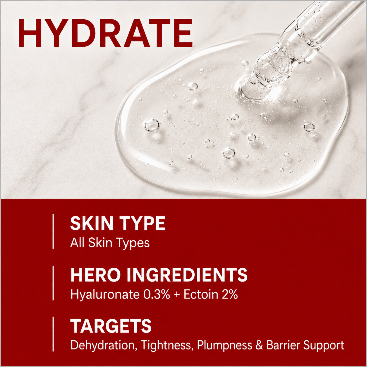 Hyaluronate 0.3% Ectoin 2% Essence